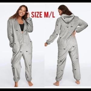 Vs Pink Teddy sleep one piece